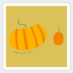 Happy Pumpkin Day Magnet